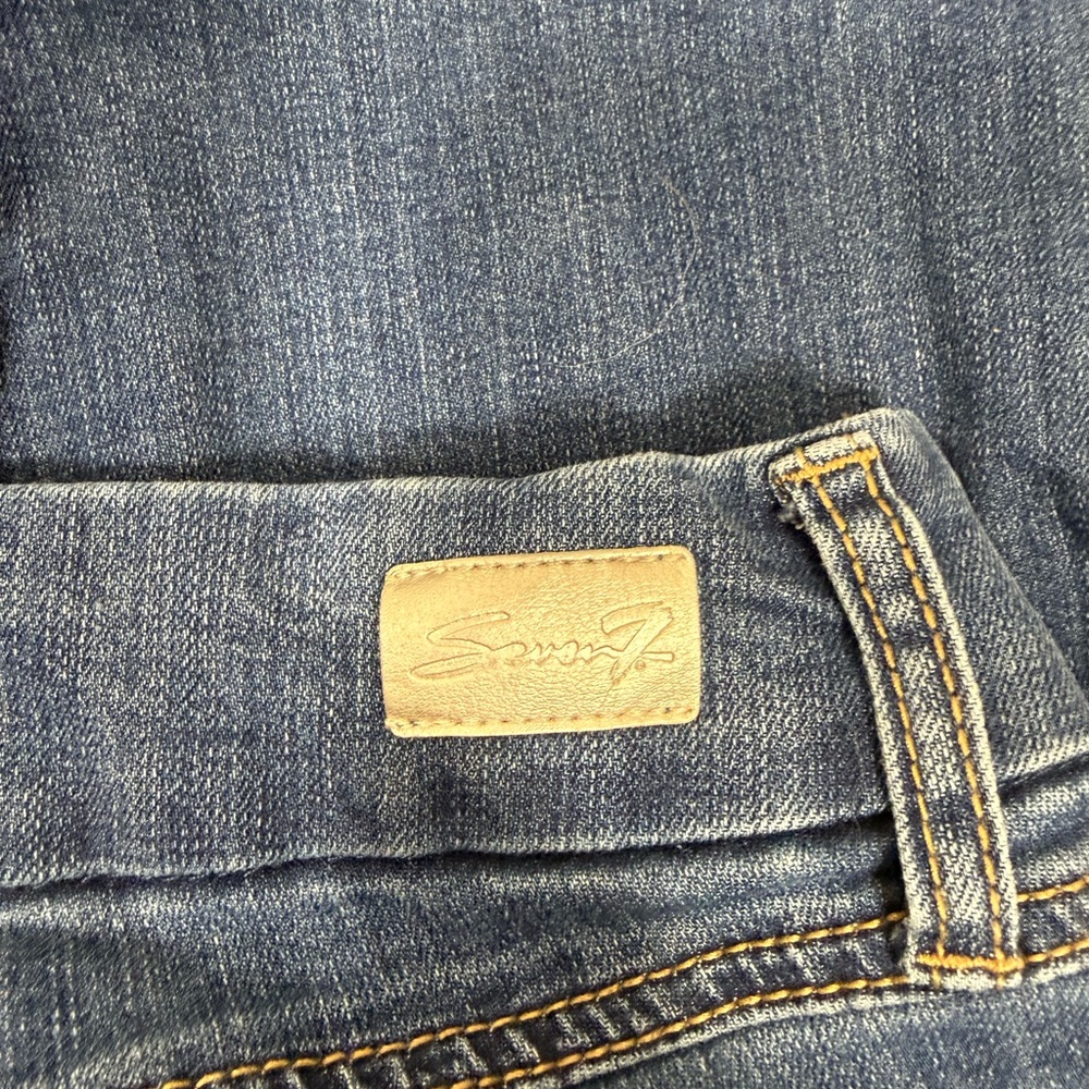 Seven7 denim blue jeans size 16 - Picture 8 of 9